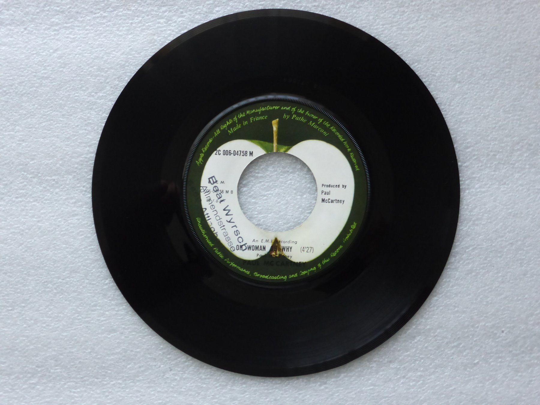 Schallplatten: Vinyl Single   PAUL McCARTNEY – Gebraucht aus Küssnacht am Rigi von Mondkinder 2