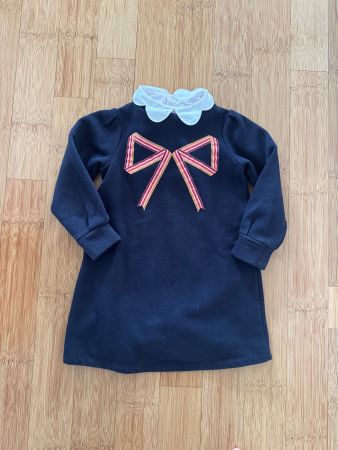 Jacadi Paris Sweatshirtkleid Navy - Grösse 116