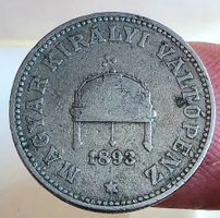 UNGARN 20 FILLER 1893