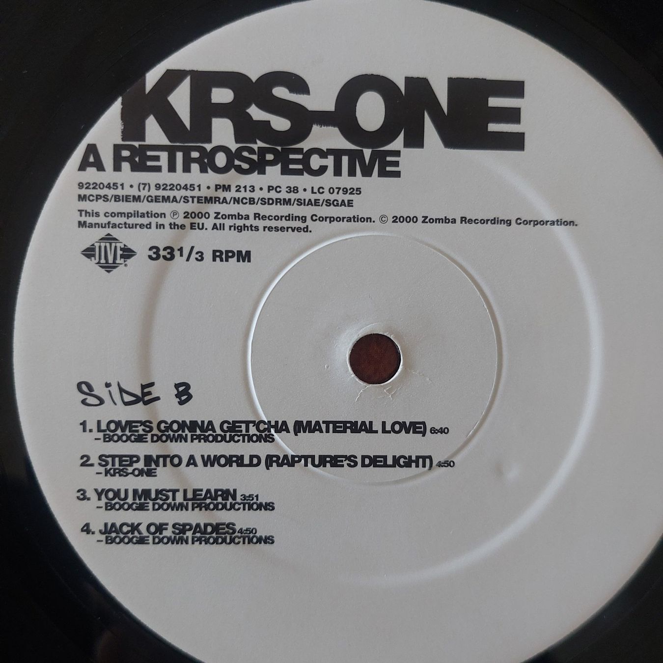 Schallplatten: KRS-One / BDP – A Retrospective 2x12" LP – Gebraucht aus Würenlingen von oli_ccy5 3