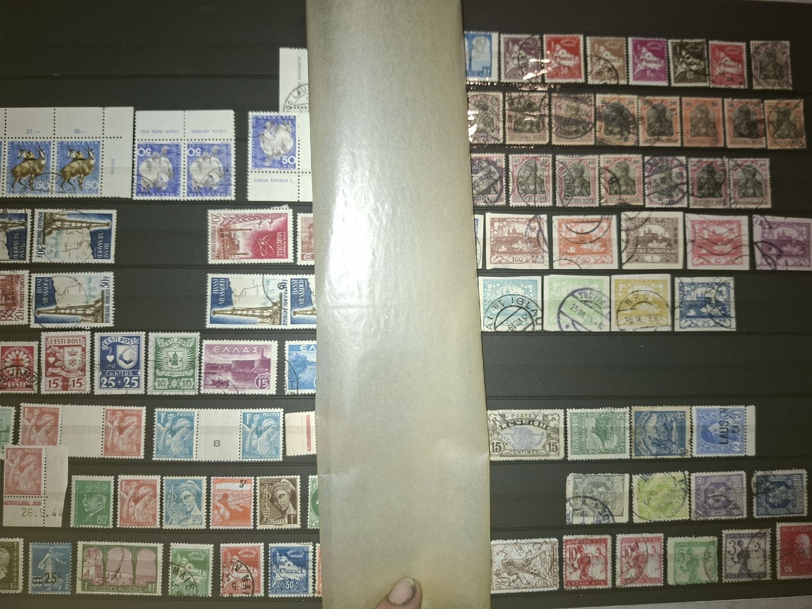 Alle Briefmarken: Sammlung Diverser Länder Alt ältere Jahrgänge  – Gebraucht aus Balgach von SIMEON27 7
