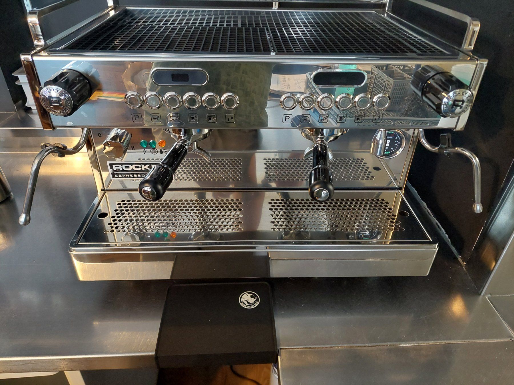 Rocket Macchine per caffè & Macchine per espresso: Siebträger Rocket Boxer Evo 2-group – Nuovo (secondo la descrizione) da Wädenswil venduto da gur_y6wl