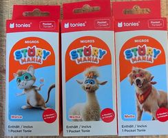 Tonie Pocket Tonies Migros Story Mania 3er Set neu