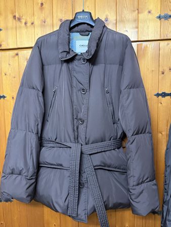 Piumino Geox da donna colore marrone come nuovo