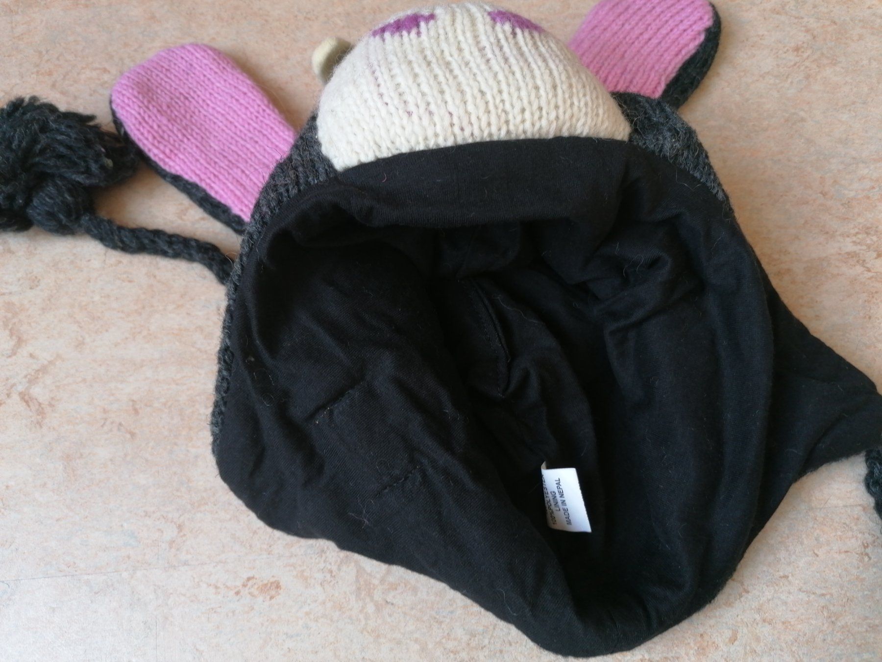 Altro abbigliamento per bambino: Wollkappe aus Nepal Esel – Nuovo (secondo la descrizione) da Klingnau venduto da vollmond36 4