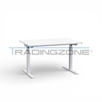 Echo Vario Schreibtisch 120x80 cm Weiss