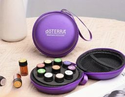 Praktische Tasche für ätherische Öle – mit 10 Fläschli - NEU