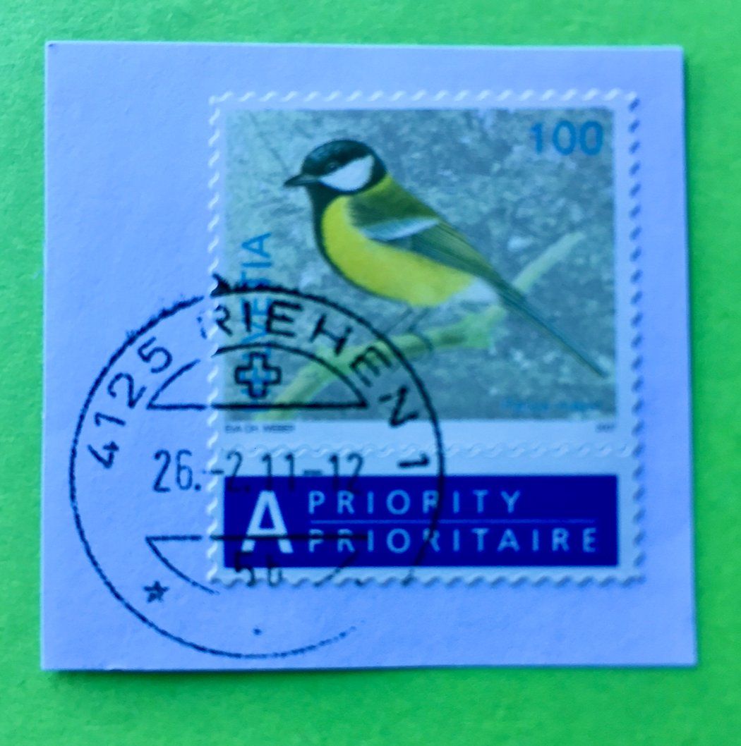 Tutti i francobolli: Nr.1237 Dauermarken 2007 mit Stempelt Kohlmeise    – Usato da Aarau venduto da Billa007