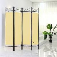Paravent Casaria neu, creme 163 cm x 180 cm
