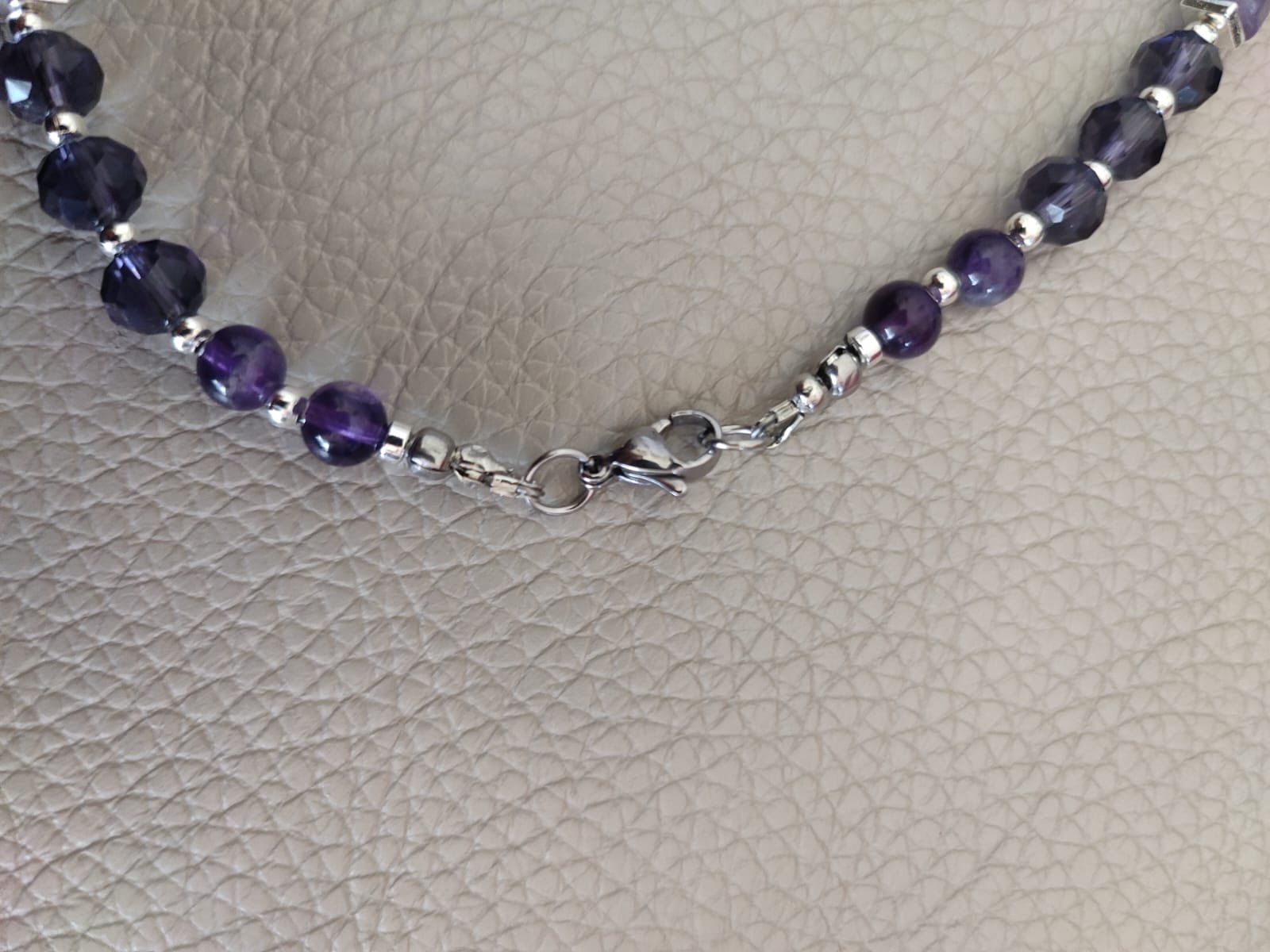 Catenine: Collier en améthyste – Nuovo e nell'imballaggio originale da Chamoson venduto da OkGeo 1
