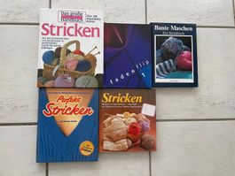 Strickbücher und Fadenflip 5 Bücher !!!!!!
