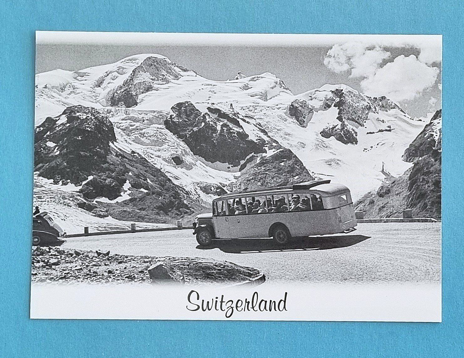 Cartoline postali: Postauto -  Passtrasse - Photo Gyger – Usato da Rothrist venduto da RROENK