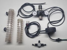 Komplette CO2 Anlage fürs Aquarium, in gutem Zustand!