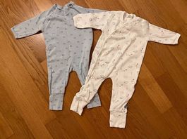 2 Baumwolle Pyjamas
