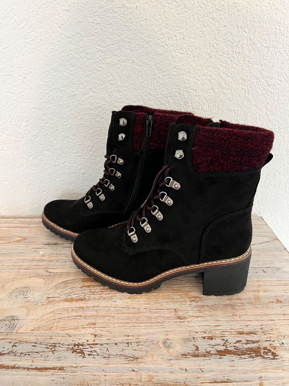 Damenschuhe: Damen Schnürboots Grösse 39, Neu – Neu (gemäss Beschreibung) aus Wolfwil von Levjus06 1