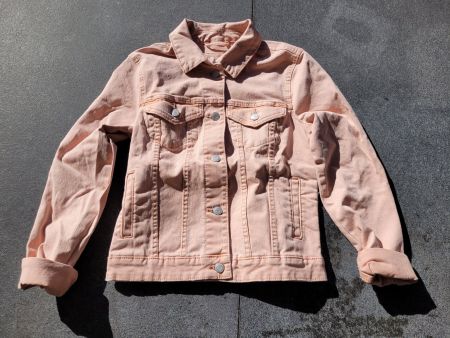 CLOCKHOUSE Jeansjacke Damen Gr.36, Farbe lachs