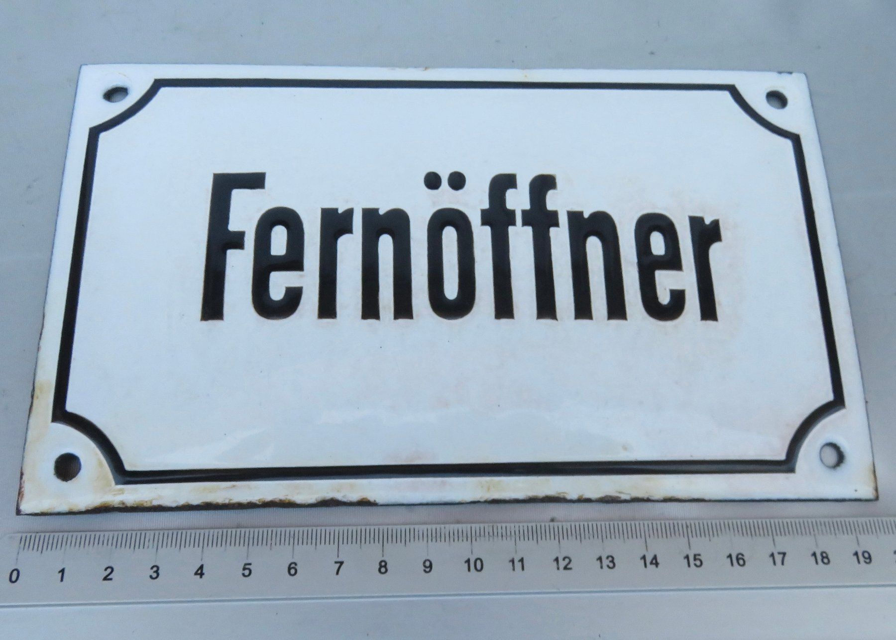 Ecriteaux: EMAILSCHILD FERNÖFFNER – D'occasion à BERN par erassmusvonrotterdam 2