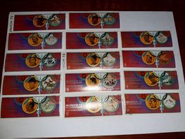 14 timbres arabie saoudite munich 1972