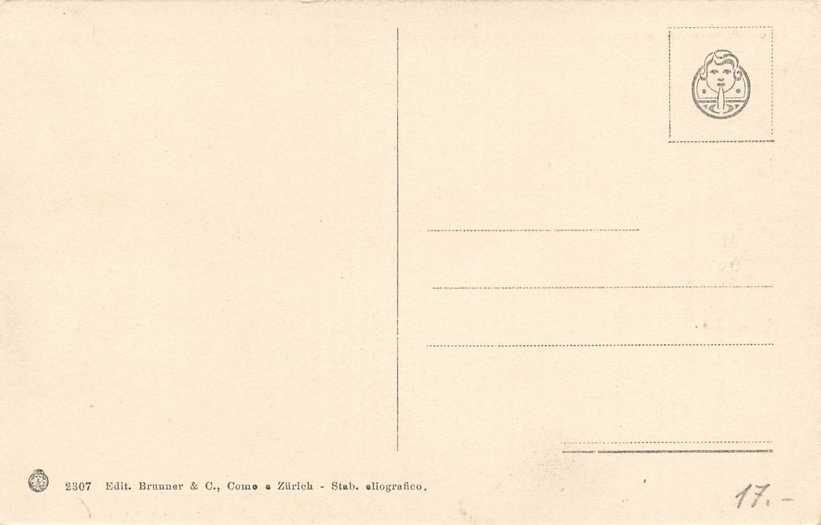 Cartoline postali: Lugano alpi Lanzo – Usato da Biasca venduto da Blenio71 1