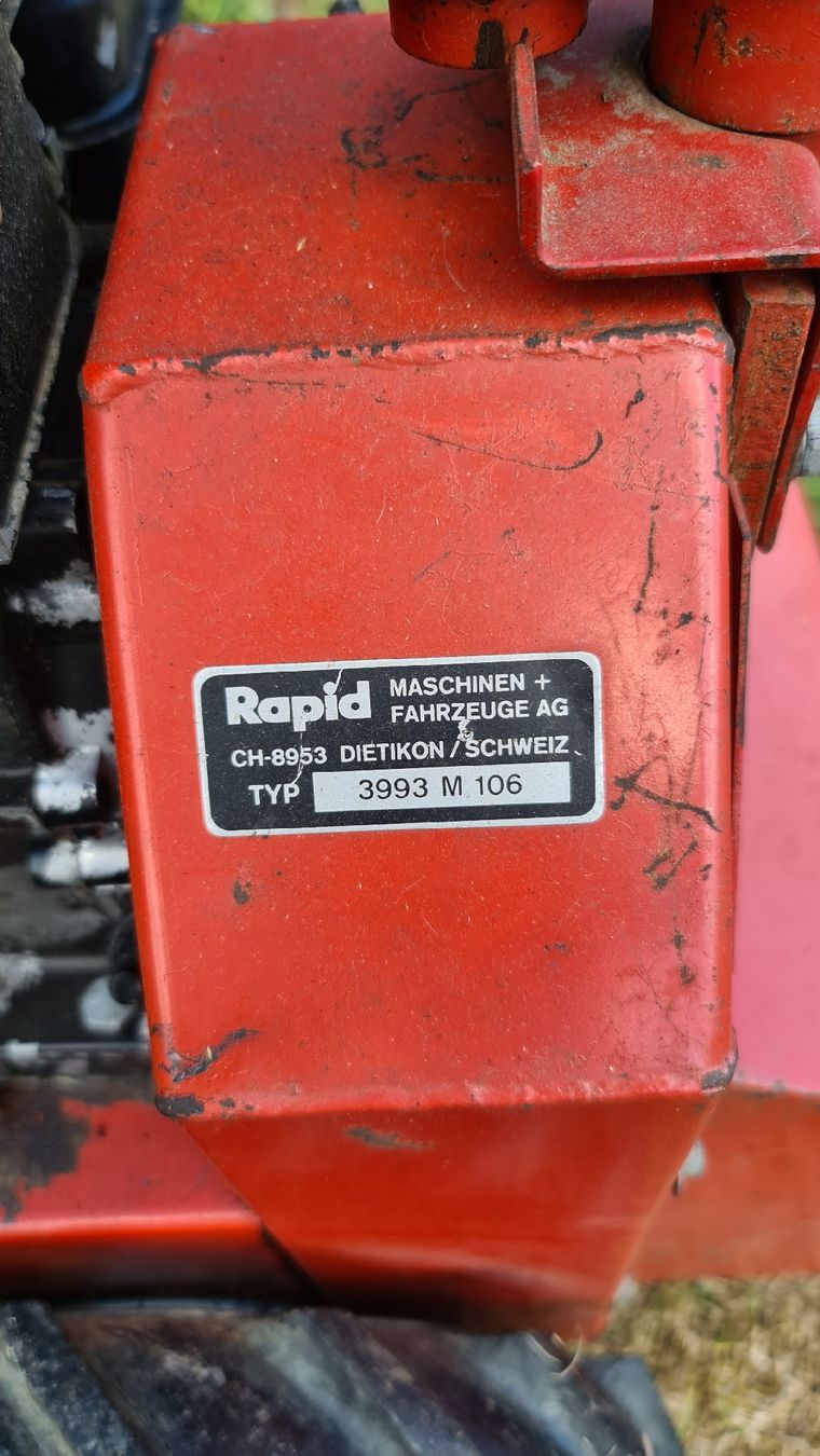 Rapid Toutes les machines: Balkenmäher Rapid 106 – D'occasion à Herbetswil par natii94 2