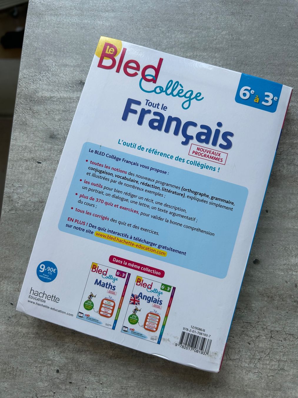 Livres: Le Bled Collège – Neuf (Voir description) à Wabern par belka72 2