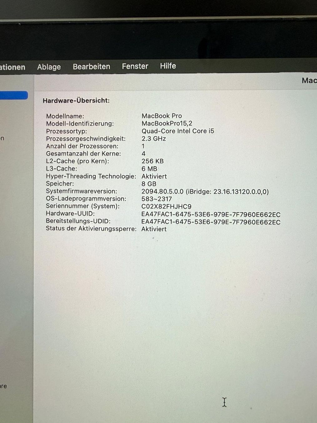 Apple Notebook: MacBook Pro 13" Space Grau, Top Zustand – Usato da Zürich venduto da yurt7 5