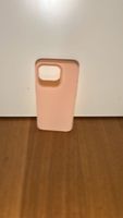 iPhone 16 Pro Hülle Silikon Peach Rosa Top Zustand!