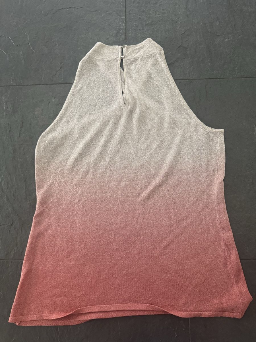 Tops: Black & White Market, Gr. M, grau/rosa – Gebraucht aus Bonstetten von VCLS 2
