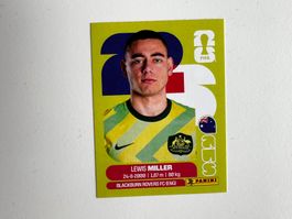 Sticker Lewis Miller FIFA World Cup 2026 Panini AUS 9