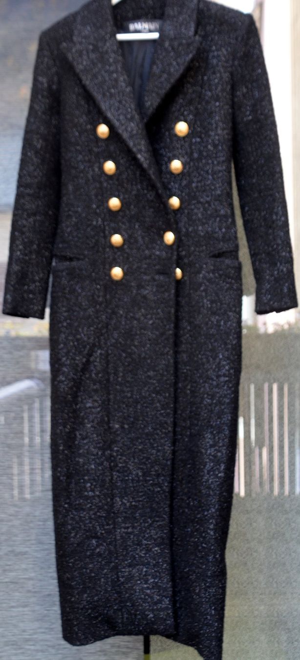 Balmain Cappotti: Balmain Mantel / manteau 38 – Usato da Collonges venduto da Auganien 1