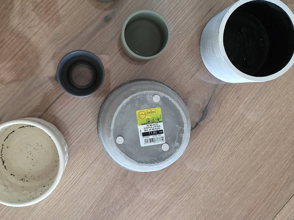 Pots de fleurs: Pflanzentöpfe zu verkaufen – D'occasion à Ebikon par Automaus 2