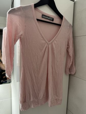 Rosa Zara Basic Shirt, Grösse S