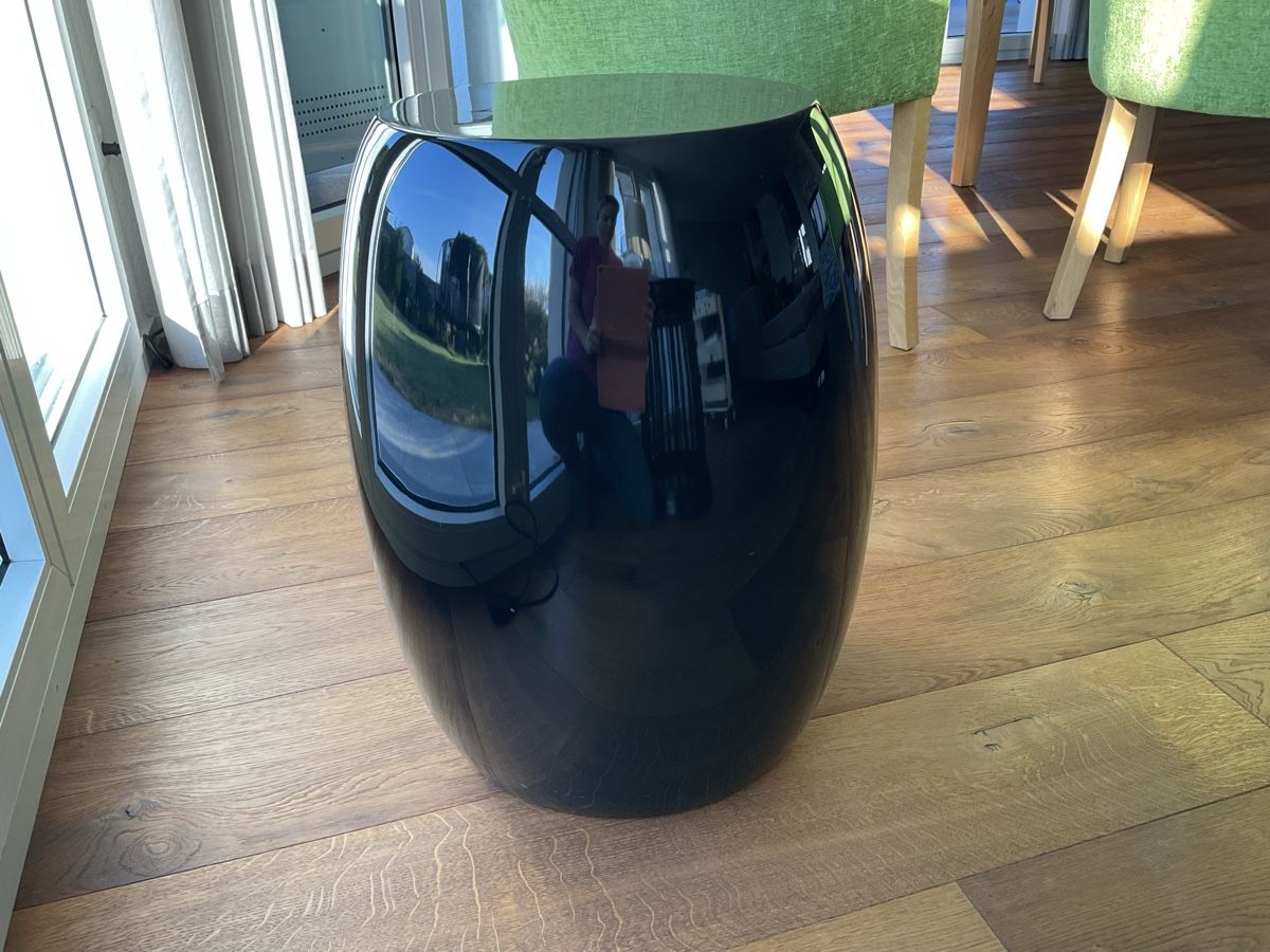 Lambert Sgabelli: Keiko Hocker von Lambert inkl. Vase – Usato da Oberkirch LU venduto da Roeschu28 3