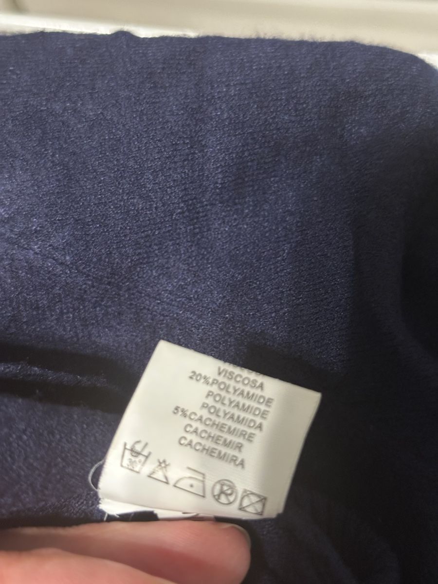 Maglioni & Felpe: DWTK Pullover blau mit Reisverschluss Grösse L/XL – Usato da Eglisau venduto da Brewster1 5