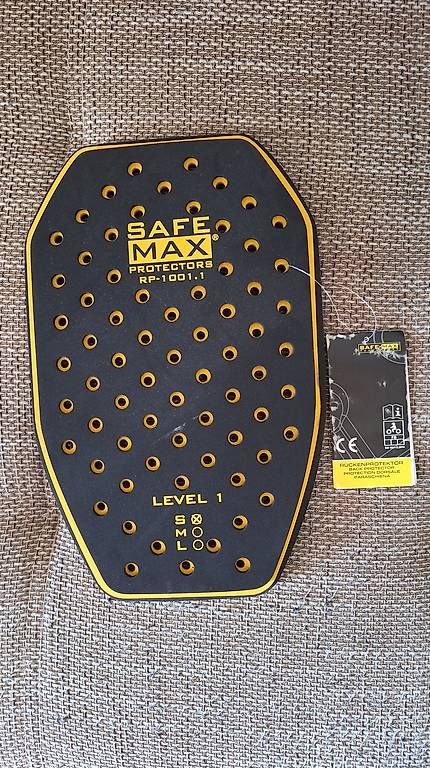Schutz & Schoner: Safe Max Rückenprotektor Level 1, Grösse S, neu – Neu und originalverpackt aus Grenchen von Nicole67