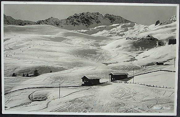 Cartes postales: INNER-AROSA Skigebiet – D'occasion à Jona par philajona