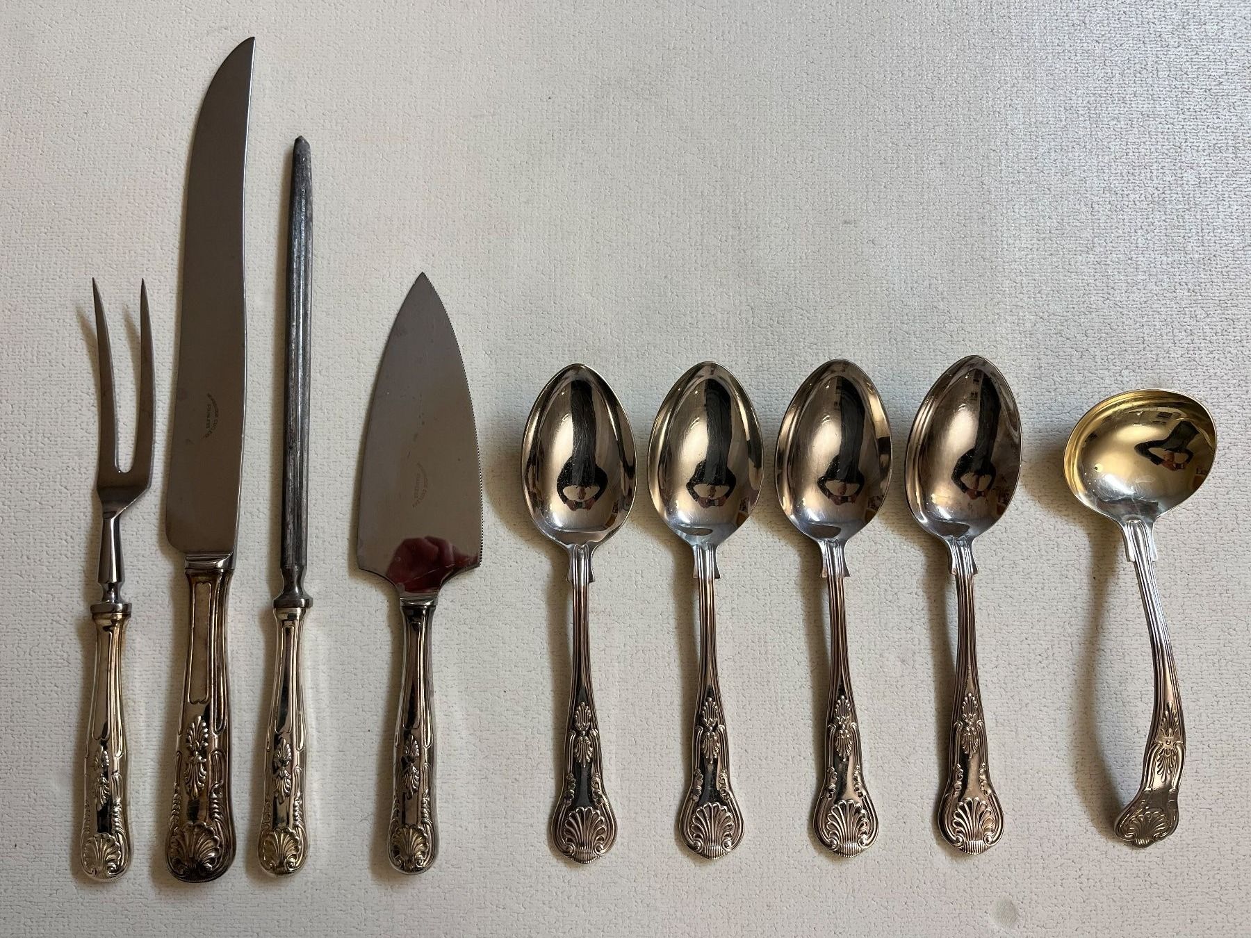 Bestecksets: Silberbesteck - Newbridge Cutlery Silverware Set Kings Style – Gebraucht aus Aeugst am Albis von Smart-Shopper 4