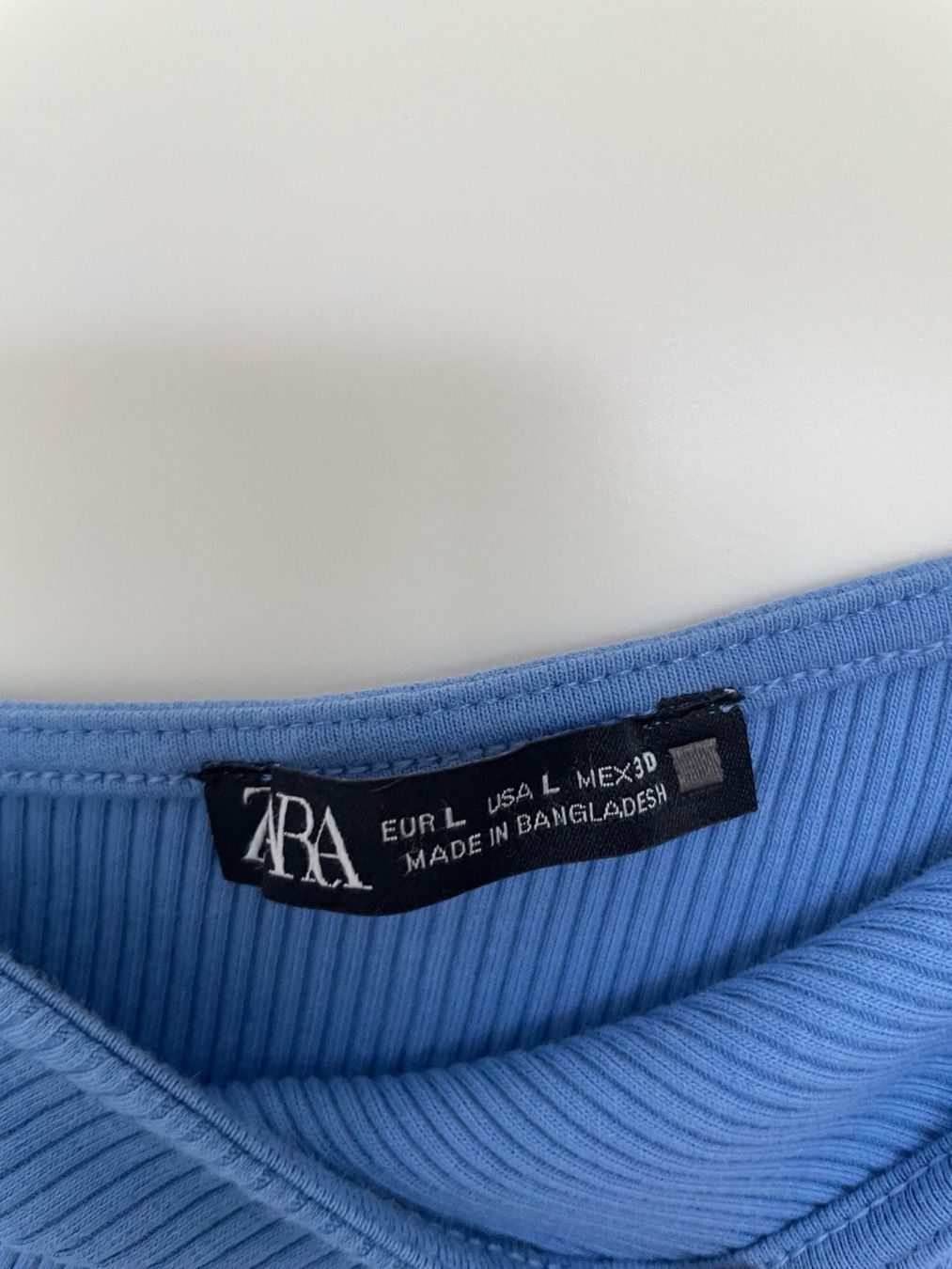 Zara Vestiti: Zara Kleid one-shoulder blau Grösse L – Usato da Buchs SG venduto da VintageHomeCH 2