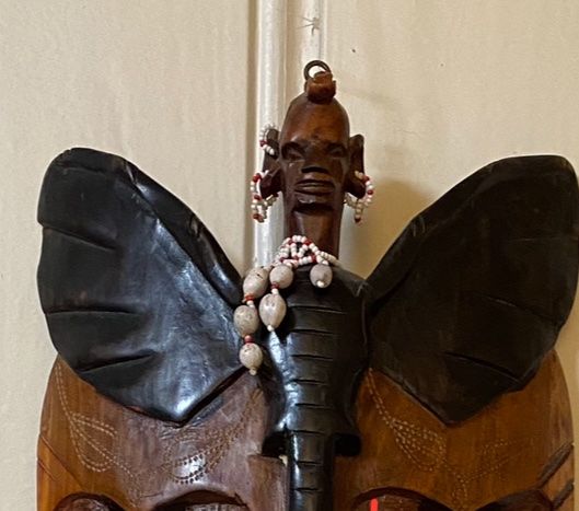 Arte internazionale: Afrikanische Holzmaske, Handarbeit – Usato da Zäziwil venduto da Emlea 8