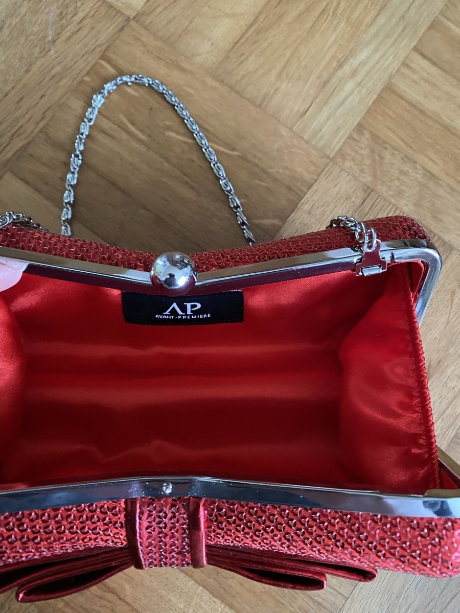 Borse da donna: Rote Pailletten Clutch – Usato da Siebnen venduto da mel_b_789 3