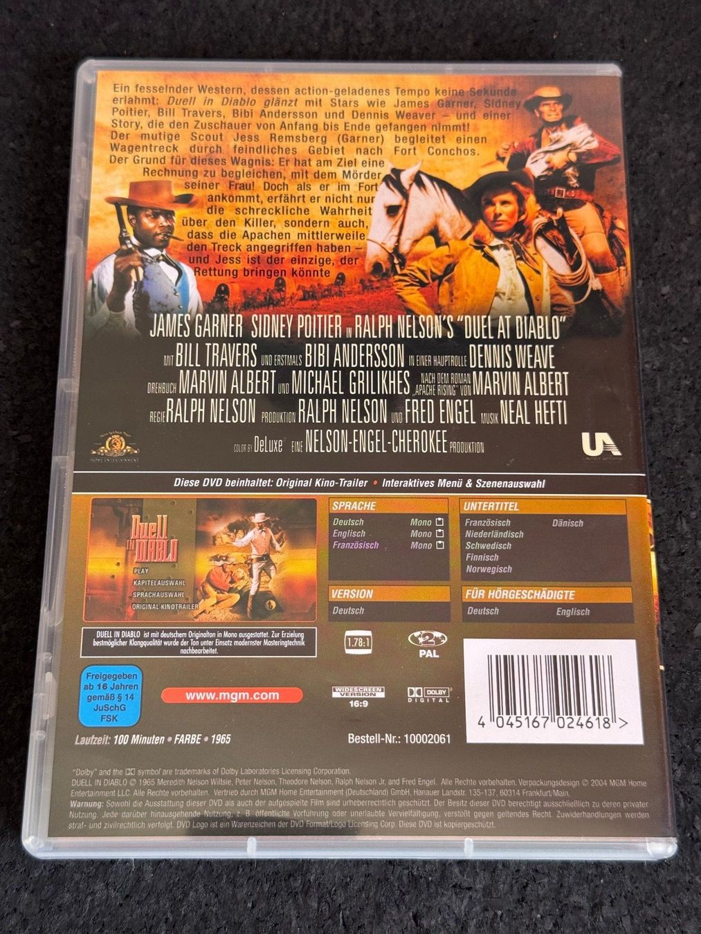 Alle DVDs: Duell in Diablo Western DVD DE/EN/FR – Gebraucht aus Fribourg von tschjoly 1