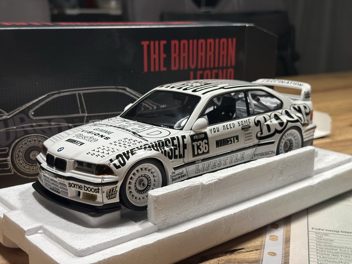 Minichamps Modellautos: JP Performance Modellauto BMW E36  – Neu und originalverpackt aus Kaltbrunn von Alltagsschnaeppli