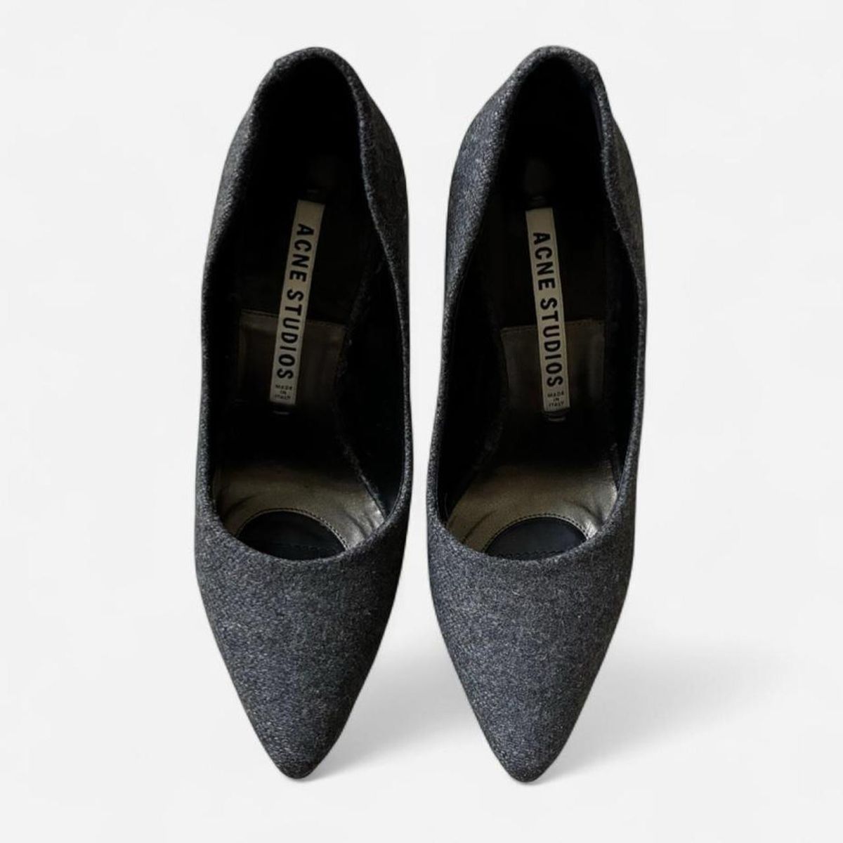 Acne Studios Scarpe da donna: Acne Studios wool pumps in grey – Usato da Zürich venduto da h_studio_edit 1