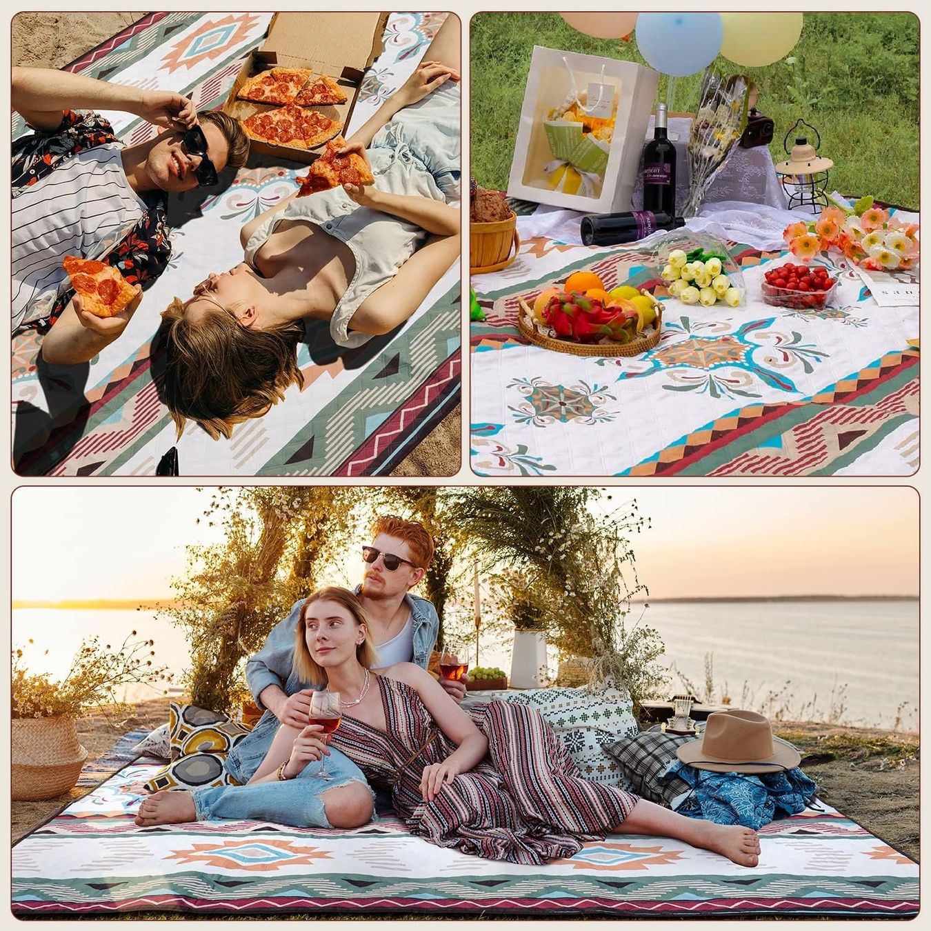 Coperte: Picknickdecke  200x200cm – Nuovo e nell'imballaggio originale da Nuglar venduto da SaleRitter 1