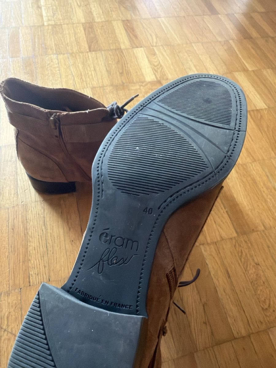 Damenschuhe: Bottines en daim camel  – Neu (gemäss Beschreibung) aus Köniz von Moulik69 5
