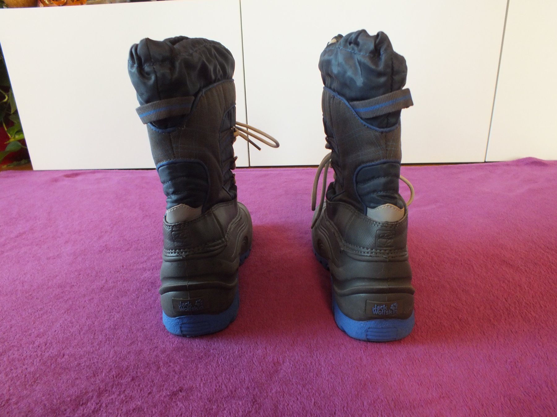 Jack Wolfskin Scarpe per ragazzi: Jack Wolfskin Winterstiefel Snowpacker Gr.34 – Usato da Müllheim Dorf venduto da Seeeule01 4