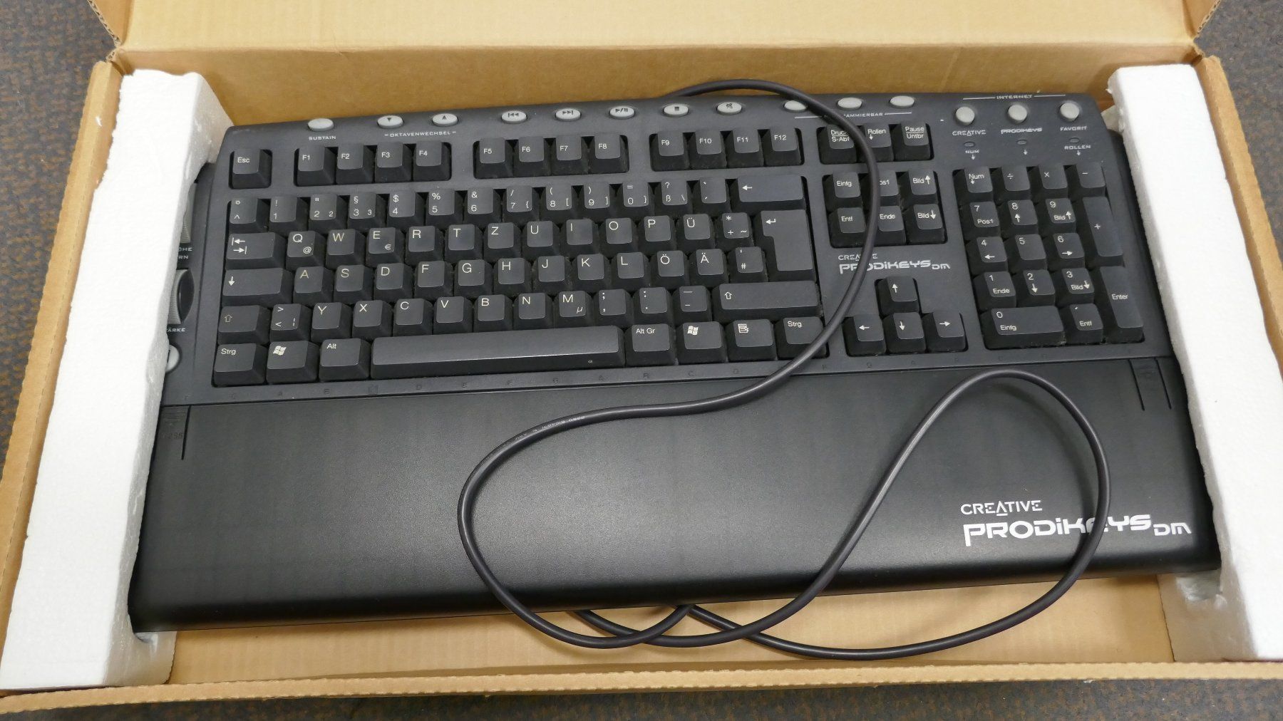 Tastiere: Creative Prodikeys Keyboard Tastatur – Usato da Wenslingen venduto da FairlightCMI 1