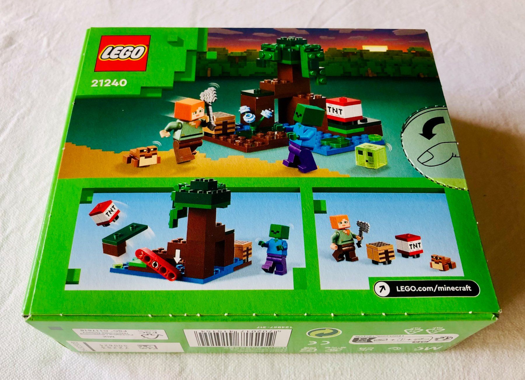 Lego Kit di costruzioni: Lego Minecraft 21240 - Das Sumpfabenteuer – Nuovo e nell'imballaggio originale da Dietikon venduto da John1968 1