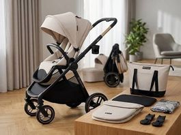 Poussette Kinderkraft NEA 2 Pack 2-en-1 complet NEUVE(Beige)
