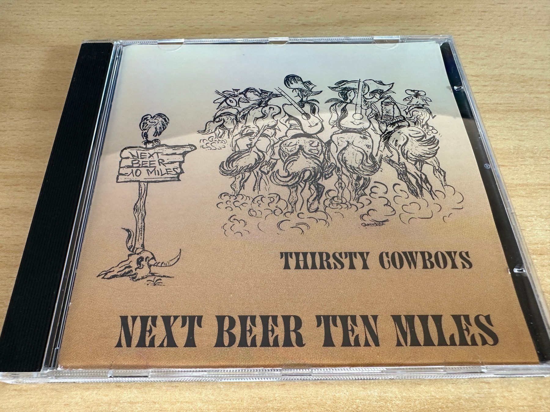CD: Thirsty Cowboys - Next Beer Ten Miles – Usato da Rikon im Tösstal venduto da Alpenmutz